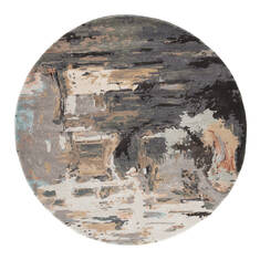 Jaipur Living Genesis Grey Round 6'0" X 6'0" Area Rug RUG142755 803-119690
