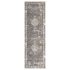 Jaipur Living Polaris Grey Runner 10 to 12 ft Polypropylene Carpet 119697