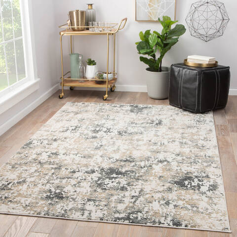 Jaipur Living Cirque White Round 80 X 80 Area Rug RUG142769 803-119701 Image 4