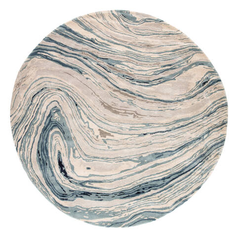 Jaipur Living Genesis Blue Round 80 X 80 Area Rug RUG142753 803-119711 Image 0