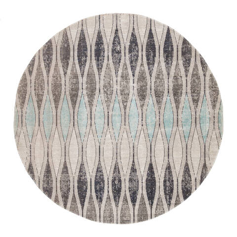 Jaipur Living Polaris Grey Round 710 X 710 Area Rug RUG142719 803-119731 Image 0
