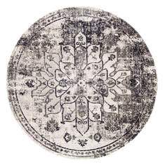 Jaipur Living Polaris Grey Round 5'11" X 5'11" Area Rug RUG142724 803-119735