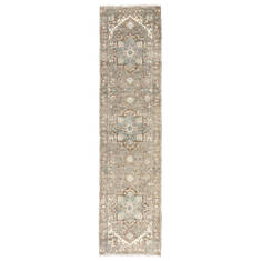 Jaipur Living Salinas Grey Runner 10 to 12 ft Wool Carpet 119742