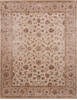 Jaipur Beige Hand Knotted 80 X 101  Area Rug 905-119753 Thumb 0