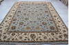 Jaipur Blue Hand Knotted 711 X 102  Area Rug 905-119755 Thumb 7