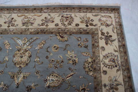Jaipur Blue Hand Knotted 80 X 103 Area Rug 905-119756 Image 6