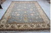 Jaipur Blue Hand Knotted 80 X 103 Area Rug 905-119756 Thumb 1