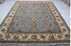 Jaipur Blue Hand Knotted 80 X 103  Area Rug 905-119756 Thumb 7