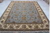 Jaipur Blue Hand Knotted 80 X 103 Area Rug 905-119756 Thumb 7