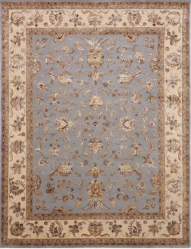 Jaipur Blue Hand Knotted 8'0" X 10'3"  Area Rug 905-119756