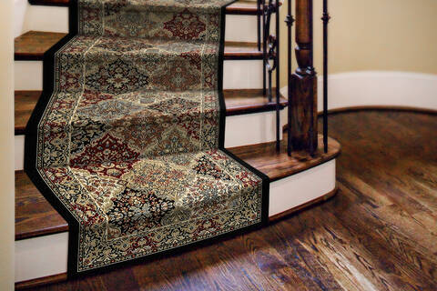 Dynamic ANCIENT GARDEN Multicolor Runner 22 X 77 Area Rug AN28570083233 801-119819 Image 3