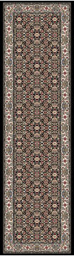 Dynamic ANCIENT GARDEN Green Runner 2'2" X 11'0" Area Rug AN212570113263 801-119831