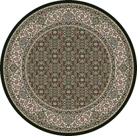 Dynamic ANCIENT GARDEN Green Round 710 X 710 Area Rug ANR8570113263 801-119841 Image 0