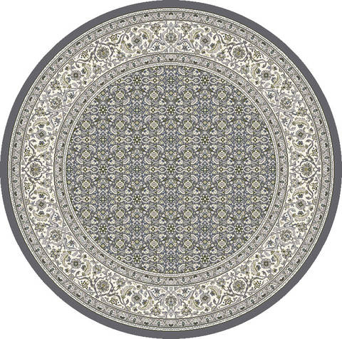 Dynamic ANCIENT GARDEN Grey Round 53 X 53 Area Rug ANR5570115666 801-119849 Image 0