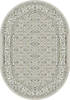 Dynamic ANCIENT GARDEN Grey Oval 53 X 77 Area Rug ANOV69570119666 801-119864 Thumb 0