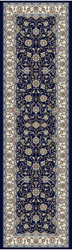 Dynamic ANCIENT GARDEN Blue Runner 2'2" X 11'0" Area Rug AN212571203464 801-119883