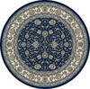 Dynamic ANCIENT GARDEN Blue Round 710 X 710 Area Rug ANR8571203464 801-119893 Thumb 0