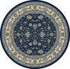 Dynamic ANCIENT GARDEN Blue Round 710 X 710 Area Rug ANR8571203464 801-119893 Thumb 0