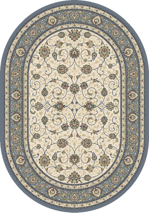 Dynamic ANCIENT GARDEN Beige Oval 53 X 77 Area Rug ANOV69571206454 801-119903 Image 0