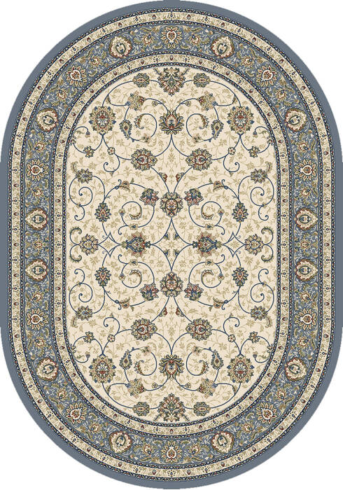 Dynamic ANCIENT GARDEN Beige Oval 67 X 96 Area Rug ANOV71057120645 801-119905 Image 0