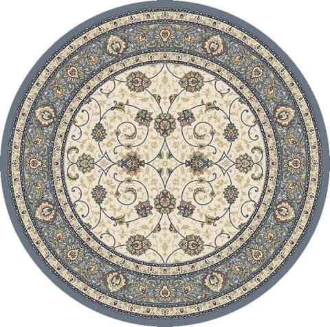 Dynamic ANCIENT GARDEN Beige Round 710 X 710 Area Rug ANR8571206454 801-119906 Image 0