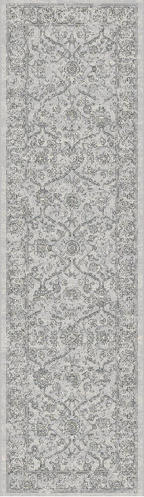Dynamic ANCIENT GARDEN Grey Runner 22 X 110 Area Rug AN212571369696 801-119961 Image 0