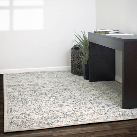 Dynamic ANCIENT GARDEN Grey 20 X 311 Area Rug AN24571369696 801-119964 Image 3