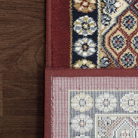 Dynamic ANCIENT GARDEN Red 53 X 77 Area Rug AN69571471454 801-119978 Image 1