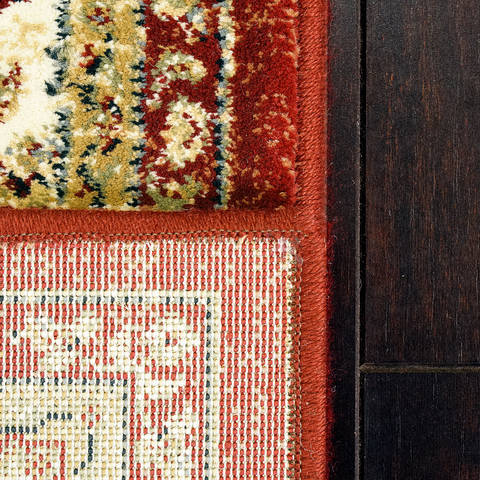 Dynamic ANCIENT GARDEN Red Runner 22 X 110 Area Rug AN212571581464 801-119990 Image 1
