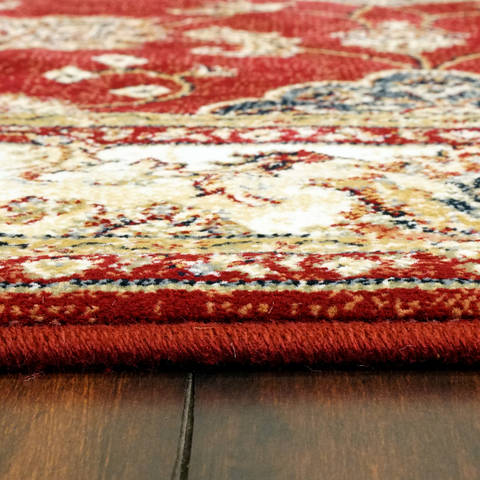 Dynamic ANCIENT GARDEN Red Runner 22 X 110 Area Rug AN212571581464 801-119990 Image 2