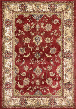 Dynamic ANCIENT GARDEN Red 6'7" X 9'6" Area Rug AN710571581464 801-119995