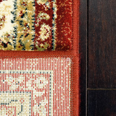 Dynamic ANCIENT GARDEN Red 710 X 1010 Area Rug AN912571581464 801-119996 Image 1