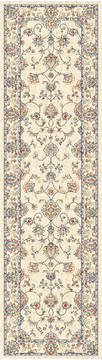 Dynamic ANCIENT GARDEN Beige Runner 2'2" X 11'0" Area Rug AN212571596464 801-119998