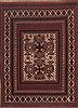 Kilim Red Hand Knotted 66 X 93  Area Rug 100-12002 Thumb 0