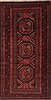 Baluch Red Hand Knotted 40 X 710  Area Rug 100-12006 Thumb 0