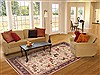 Qum Beige Hand Knotted 68 X 99  Area Rug 100-12013 Thumb 4