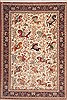 Qum Beige Hand Knotted 68 X 99  Area Rug 100-12013 Thumb 0