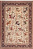 Qum Beige Hand Knotted 68 X 99 Area Rug 100-12013 Thumb 0