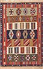 Kilim Beige Hand Knotted 45 X 69  Area Rug 100-12020 Thumb 0