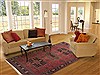 Kazak Red Hand Knotted 84 X 113 Area Rug 100-12032 Thumb 4