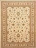 Chobi Yellow Hand Knotted 84 X 114  Area Rug 100-12034 Thumb 0