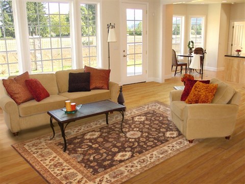 Chobi Brown Hand Knotted 711 X 100 Area Rug 100-12036 Image 4
