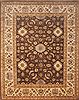 Chobi Brown Hand Knotted 711 X 100  Area Rug 100-12036 Thumb 0