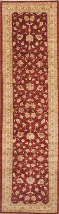 Chobi Red Runner Hand Knotted 26 X 99  Area Rug 100-12037 Image 0