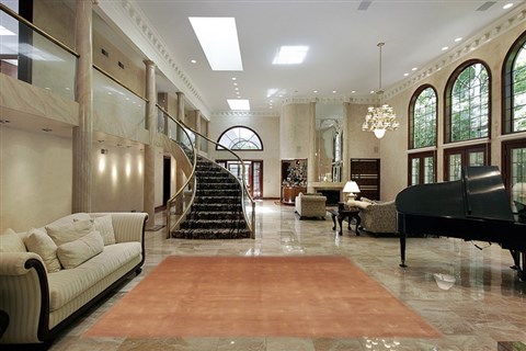 Modern Brown Hand Knotted 80 X 110 Area Rug 100-12039 Image 1