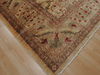 Pishavar Beige Hand Knotted 109 X 150 Area Rug 100-12041 Thumb 3