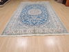 Nain Blue Hand Knotted 66 X 103  Area Rug 100-12046 Thumb 4