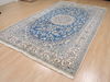 Nain Blue Hand Knotted 66 X 103  Area Rug 100-12046 Thumb 5