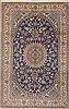 Nain Blue Hand Knotted 66 X 103 Area Rug 100-12046 Thumb 0