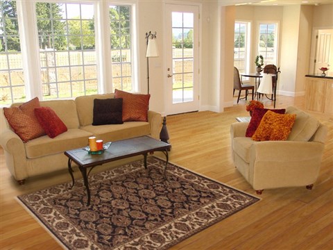 Jaipur Green Hand Knotted 40 X 60 Area Rug 100-12050 Image 5